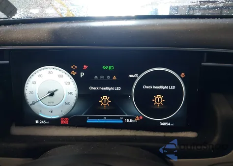 2022 Hyundai Tucson Sel из США, поврежденный, VIN 5NMJCCAE5NH042078